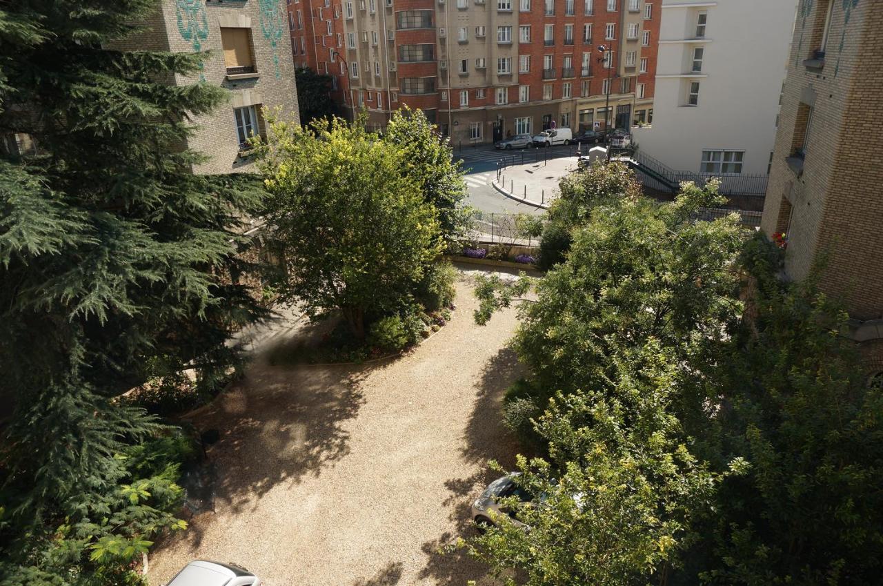 Luxueux Appartement Sur Jardin Paris Dış mekan fotoğraf